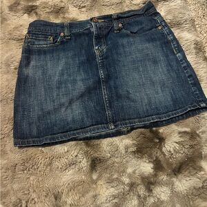 GAP Dark Blue Denim Skirt